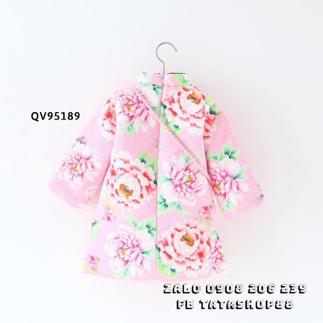 VÁY BÉ GÁI SƯỜN XÁM TRUNG HOA 12 27KG