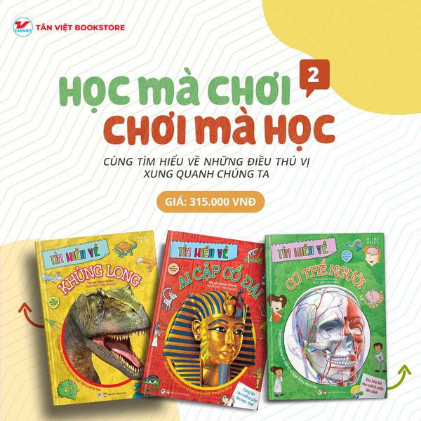 Sách - Combo: Học Mà Chơi, Chơi Mà Học 2