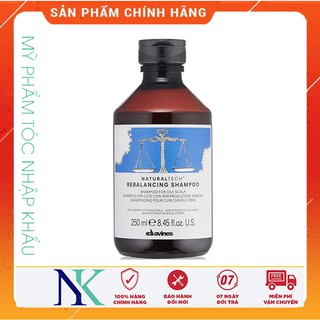 Dầu gội cân bằng tóc dầu và độ ẩm cho da đầu REBALANCING Shampoo 250ml