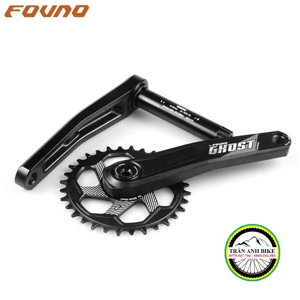 Đùi đĩa  rỗng xe đạp MTB FOVNO GHOST