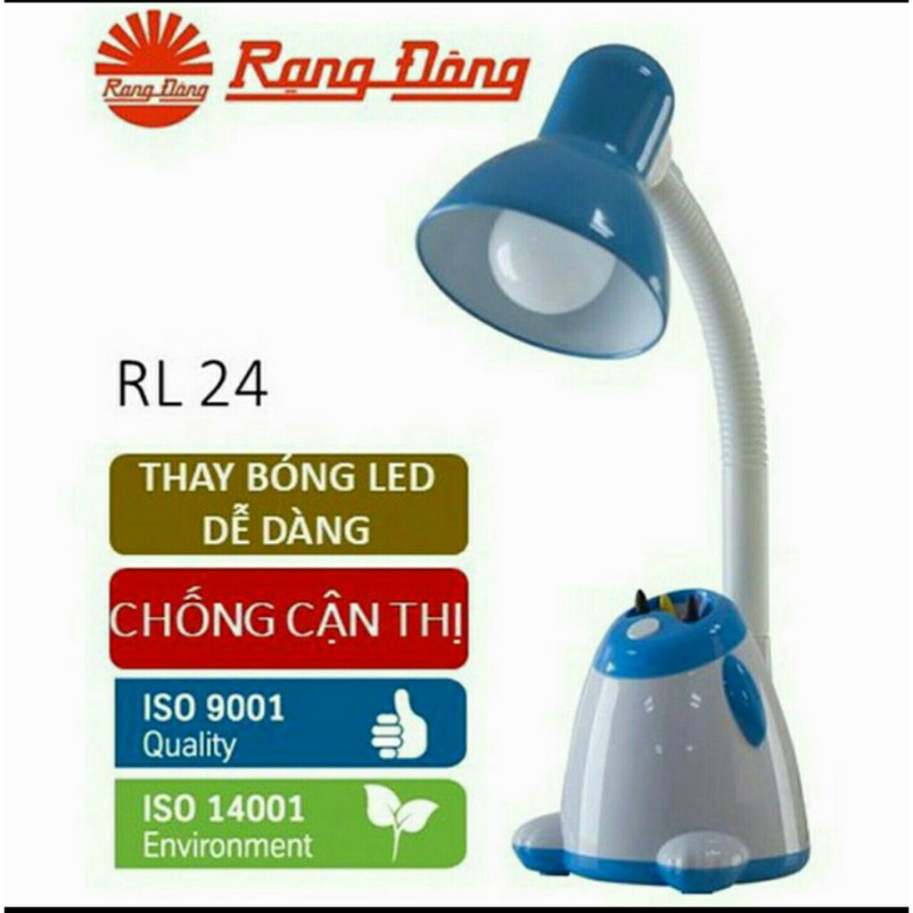 Đèn học chống cận rạng đông - tặng kèm bóng - chống cận - tiết kiệm điện