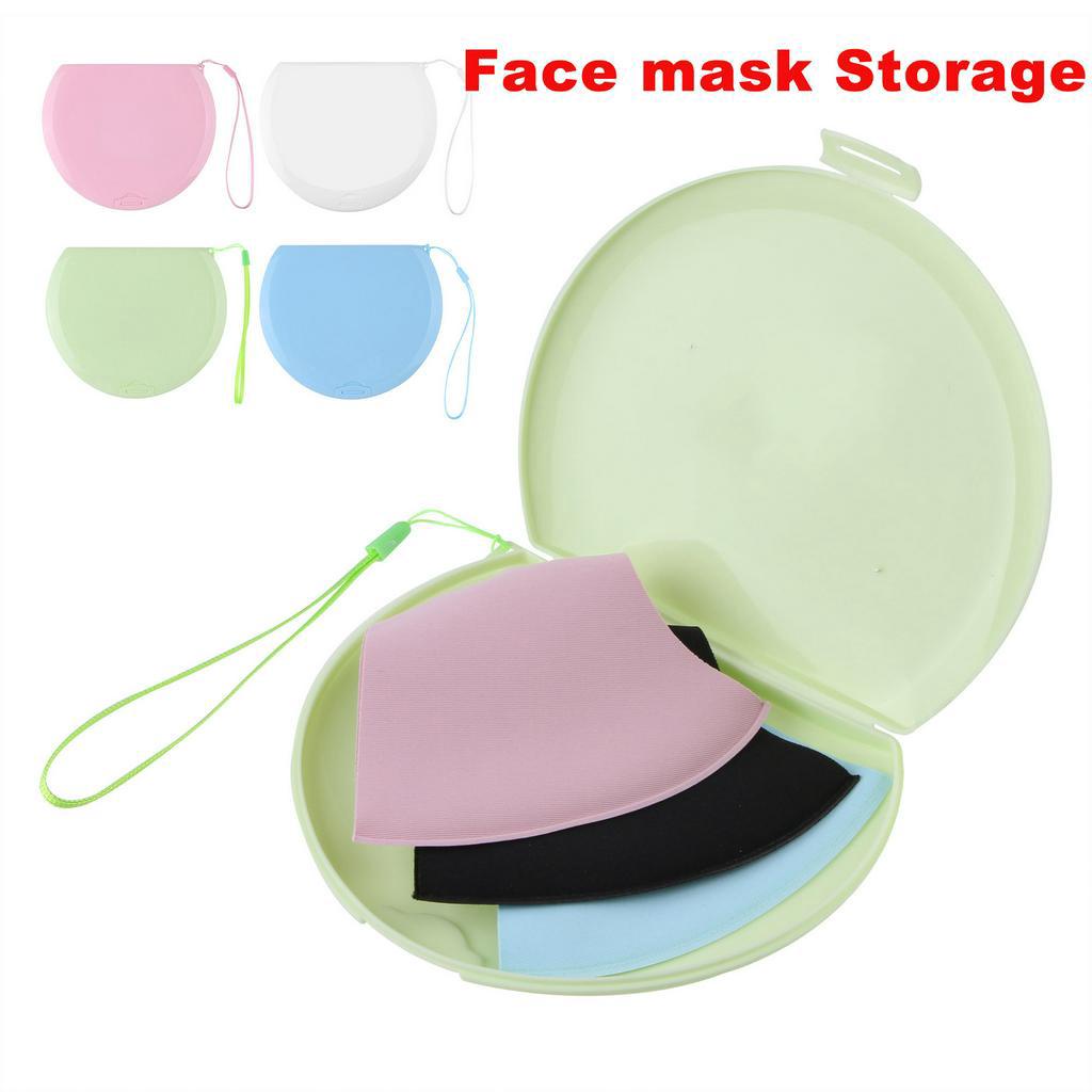 [Hàng mới về] Hộp Đựng Khẩu Trang Chống Ô Nhiễm Thiết Kế Nhỏ Gọn Tiện Dụng