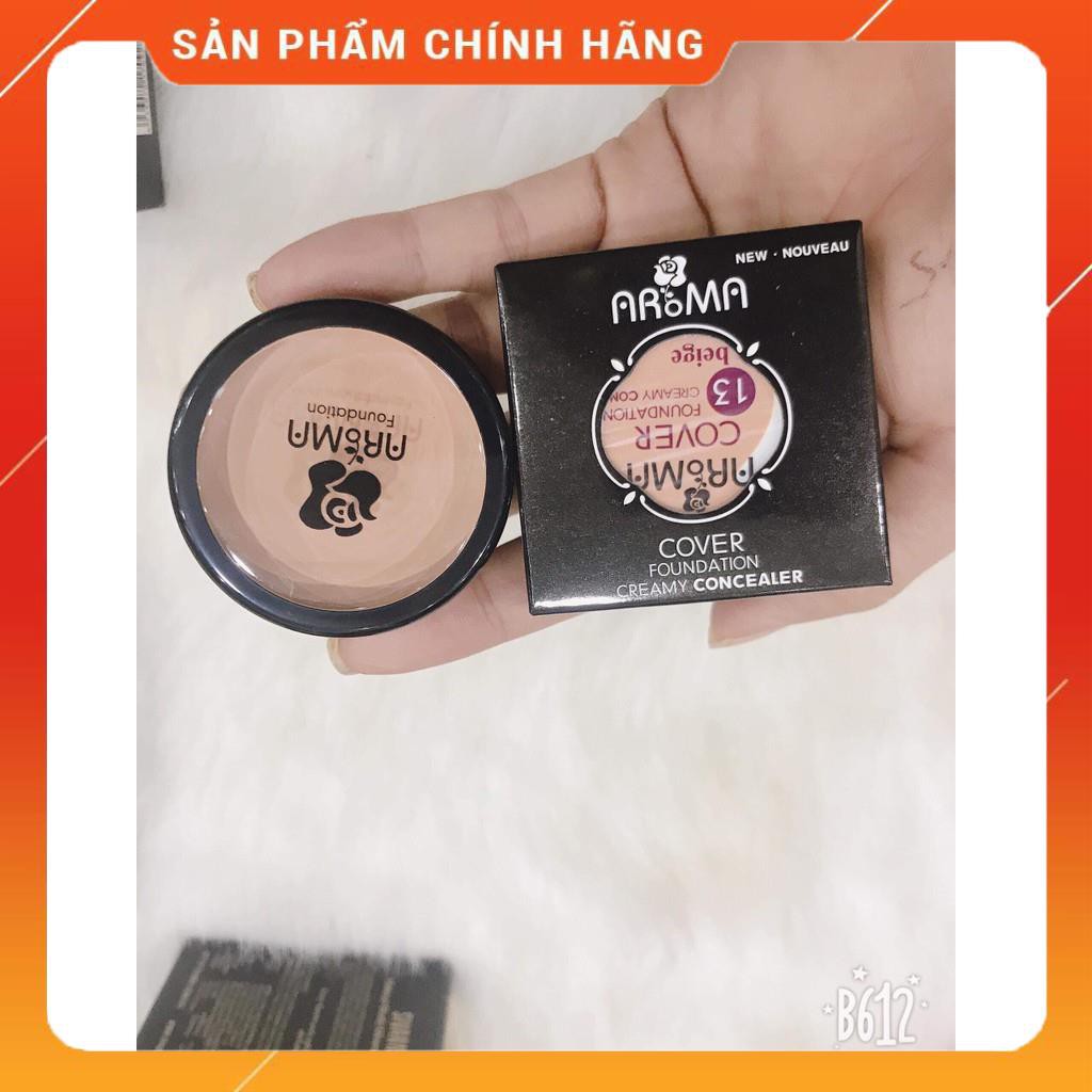 Kem che khuyết điểm AROMA cover foundation Hàn Quốc