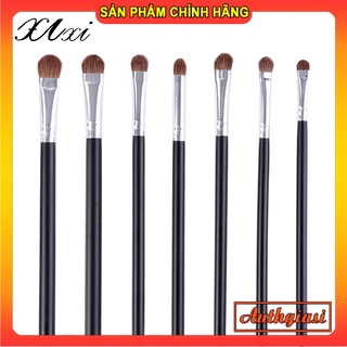 Set chổi cọ phấn mắt bắt sáng tạo khối trọn bộ 7 cây Xixi Fashion Make Up lông mềm xịn đen