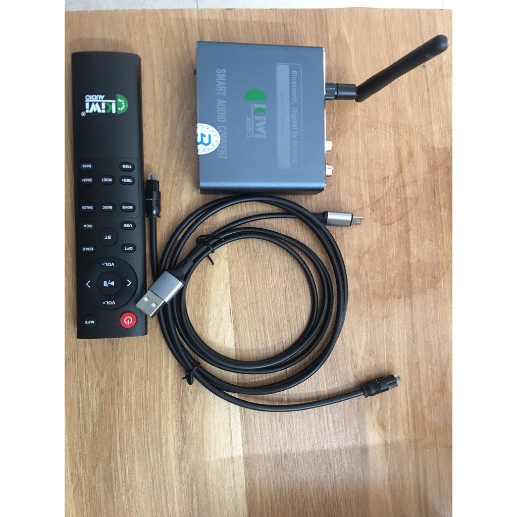 Bộ chuyển đổi âm thanh quang có Bluetooth KA08 - BH 12 tháng