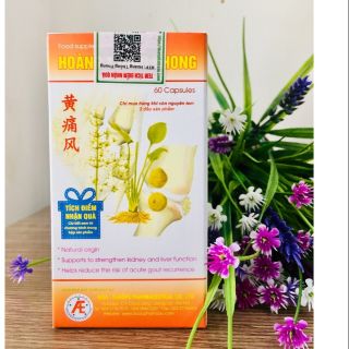 [Rẻ sập sàn] Hoàng thống phong hỗ trợ điều trị bệnh gút