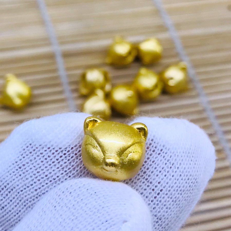 [Giá sỉ] Charm bạc hồ ly may mắn (CB058)