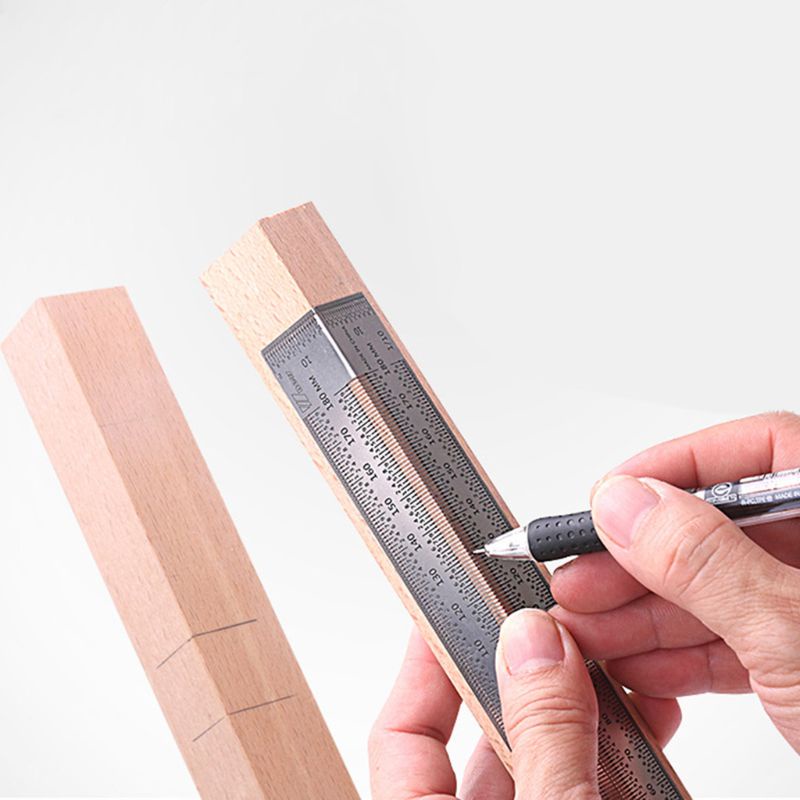 Thước Định Vị Góc Bằng Thép Chuyên Dụng Cho Chế Biến Gỗ