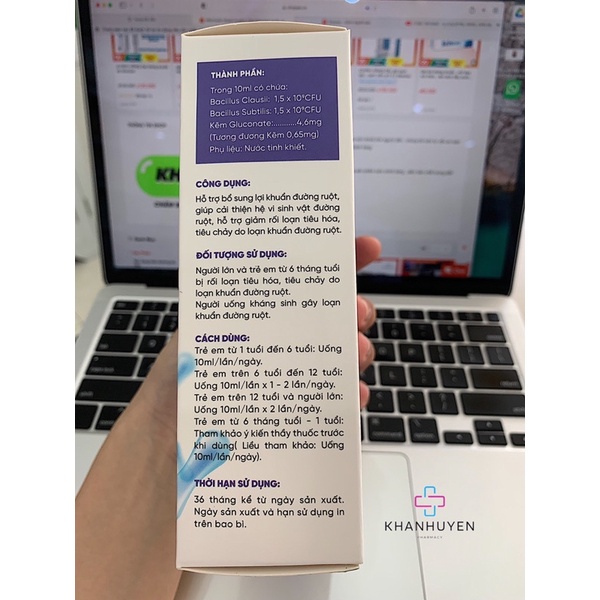 Men vi sinh Probiotin