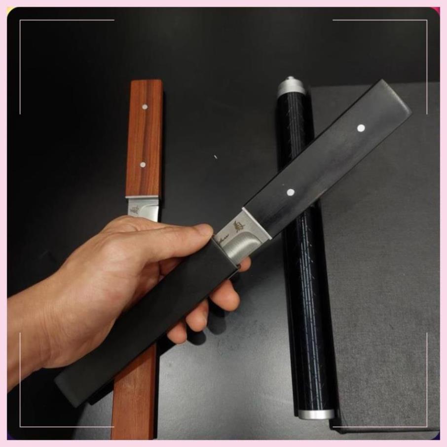 Dao Phượt Dáng Thẳng Thép Nhập Khẩu bao gỗ gọt hoa quả