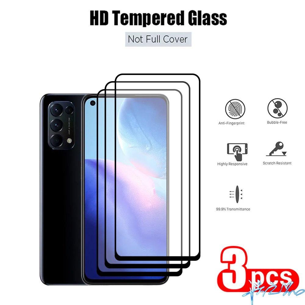 Kính Cường Lực Chống Cháy Nổ Mua 2 Tặng 1 Cho Oppo A5S / 12 / 3S / 15S / 15 / 16 / 9 / 5 2020 / 31 / 53 / 83 / 37 / 12E / 92 / 52 / 95 /