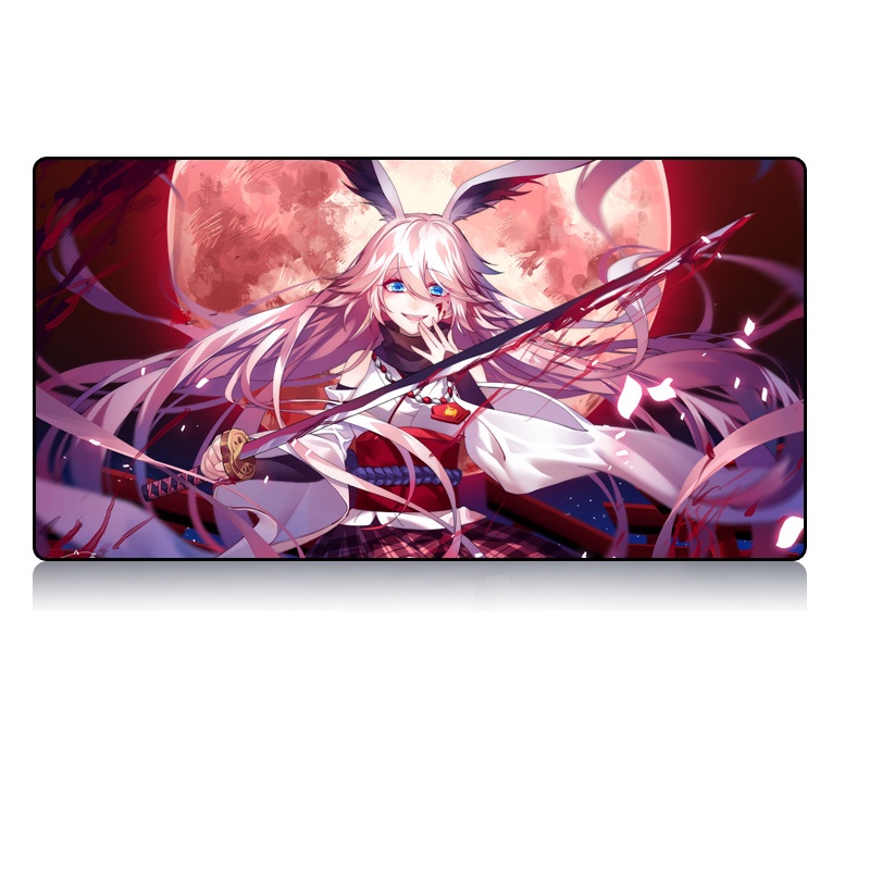 Tấm lót chuột bàn phím máy tính size lớn in anime Bronya Yae Sakura Collapse Gakuen
