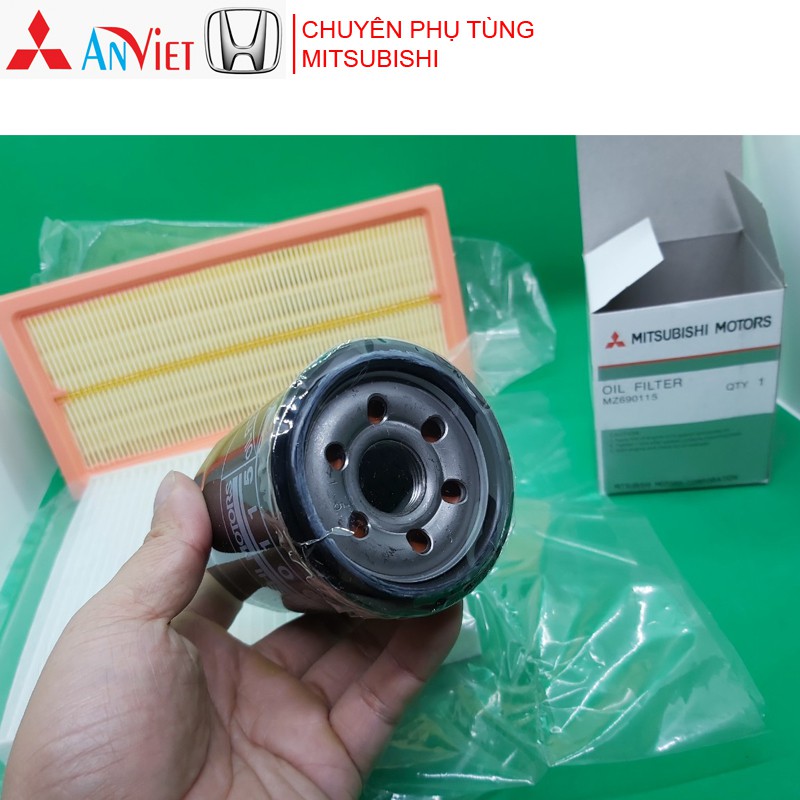 Combo Lọc gió động cơ, Lọc nhớt và lọc gió điều hòa xe Mitsubishi Xpander
