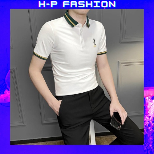 Áo polo nam cổ bẻ Hpfashion, vải thun cotton xuất xịn, chuẩn form, sang trọng lịch lãm - TCSATPL12