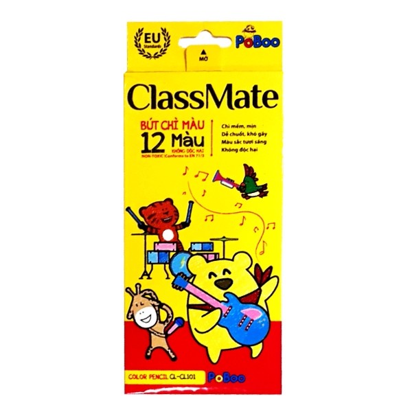 Bút Chì Class Mate 12 Màu