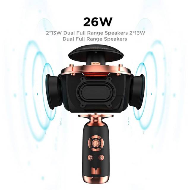 Micro Karaoke Tích Hợp Loa Bluetooth Monster M97  3 Chế Độ Thay Đổi Giọng Nói - BHành 12 Tháng