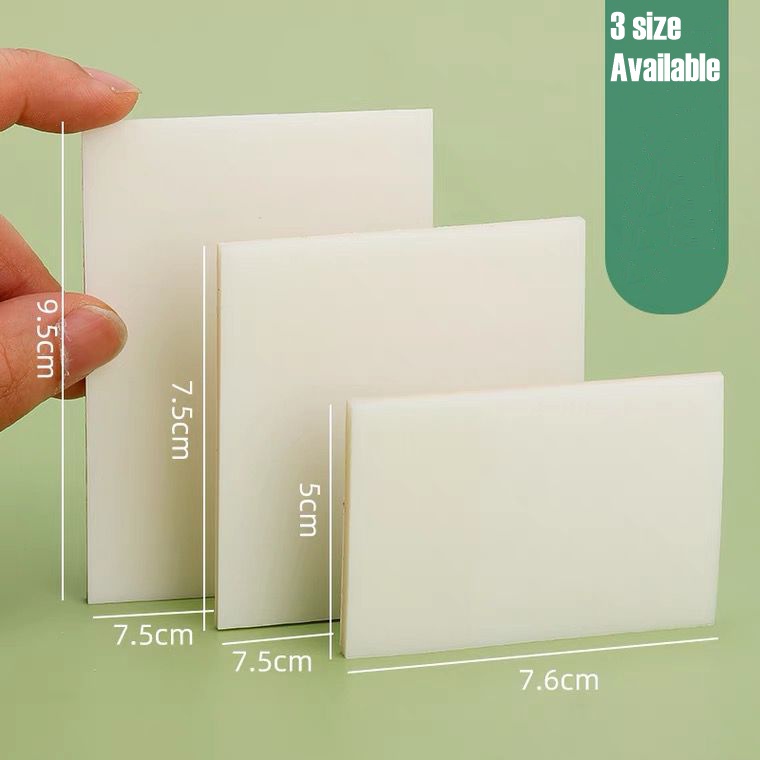 Set 50 Tờ Giấy Ghi Chú Trong Suốt Tự Dính Chống Thấm Nước Tiện Lợi Dành Cho Văn Phòng
