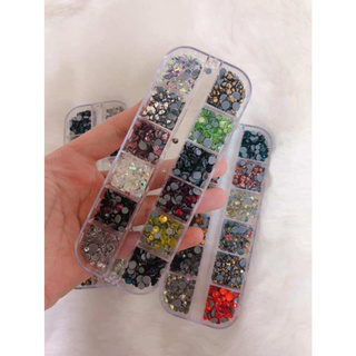 Sét đá chân keo mix màu mix sz( hàng chuẩn)