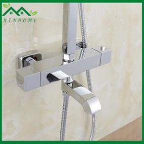 Sen cây điều chỉnh nhiệt nhiệt độ KOBESI, KOREA chất liệu đồng mạ crome cao cấp sáng bóng không hoen gỉ