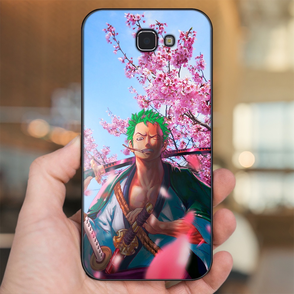 Ốp lưng Samsung J5 Prime, J7 Prime viền đen in hình Zoro One Piece