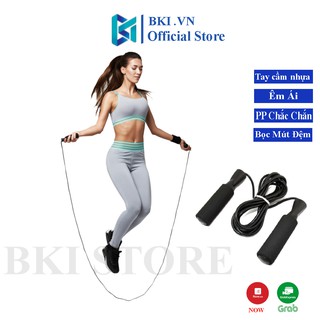 Dây nhảy thể dục, dây nhảy thể lực, dây nhảy giảm cân đếm calo dài 2.9m