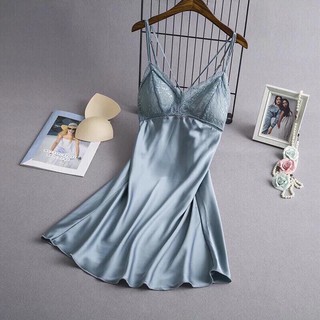 VÁY NGỦ LỤA CAO CẤP NỊNH DÁNG HỞ LƯNG