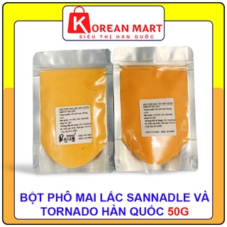 Bột phô mai O'sajang và Tornado Hàn quốc gói 50g, thơm béo ngọt nhẹ
