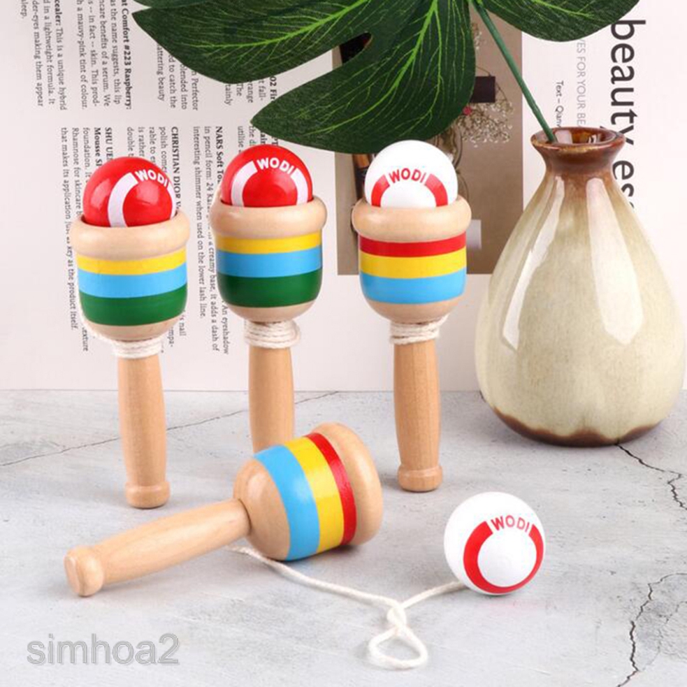 Đồ Chơi Kendama Bằng Gỗ Phong Cách Nhật Bản Cổ Điển