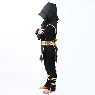 Bộ Đồ Hóa Trang Halloween Nhân Vật Ninja Độc Đáo Cho Bé