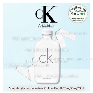 -𝗡𝗲𝘄- nước hoa unisex ck all 5ml/10ml/20ml 𝗣𝗲𝗿𝗳𝘂𝗺𝗲'𝟬𝟭𝗦𝘁𝗼𝗿𝗲