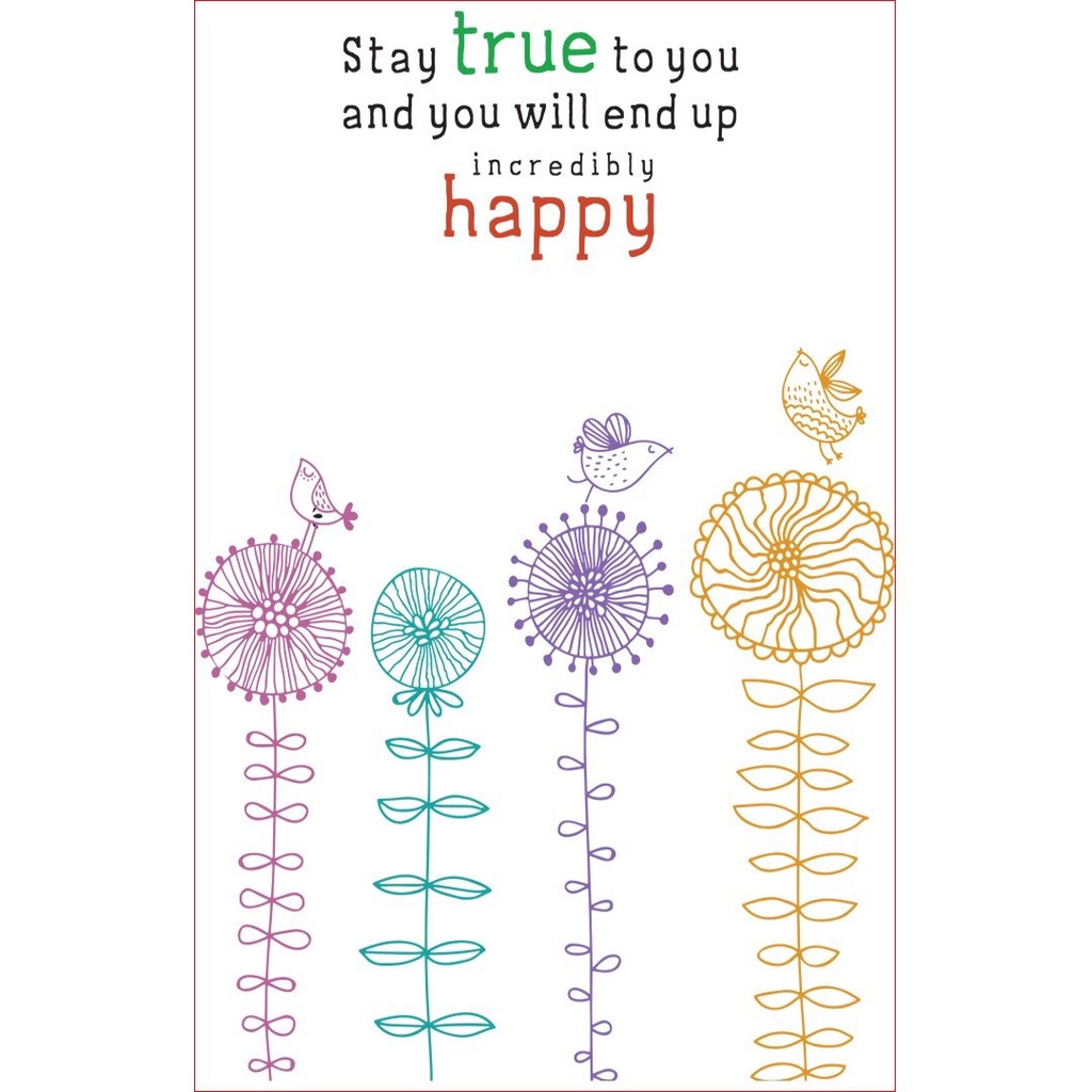 Sổ Tay : Stay True To You And You Will End Up Incredibly Happy (PCS 04)