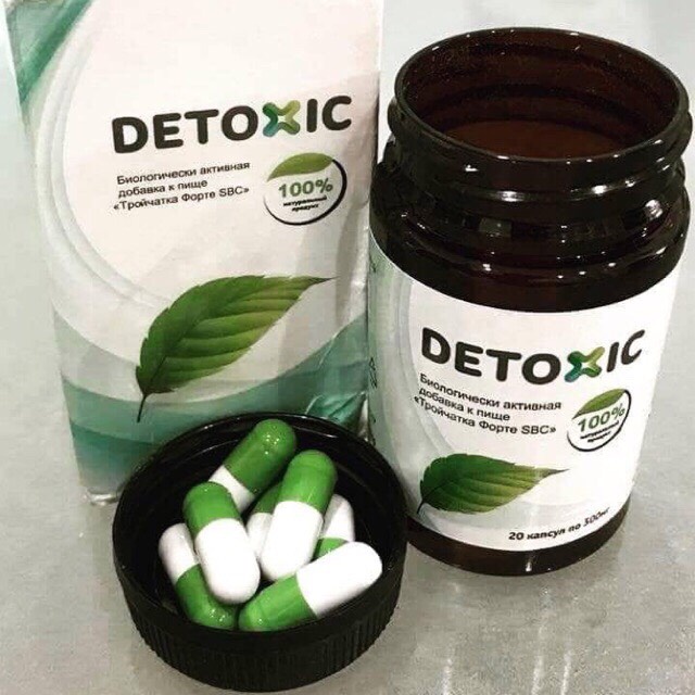 Viên uống Detoxic của Nga diệt ký sinh trùng an toàn hiệu quả
