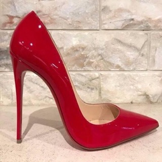Giày cao gót Calla đế đỏ 11p màu đỏ