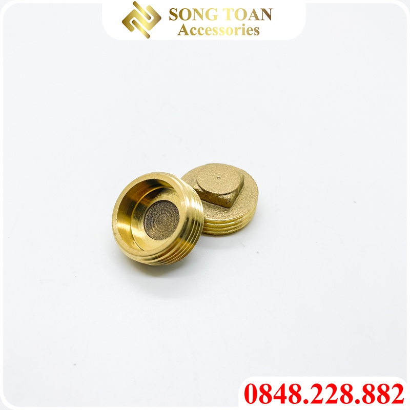 Đầu Bịt - Bít Ren Ngoài Đúc Khuôn - Bằng Đồng Thau Bước Ren 21 27 Thông Dụng Các Thiết Bị Tại Việt Nam Endcap Fitting