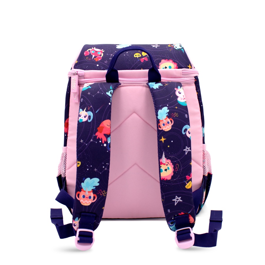 Ba Lô Hoodie Cho Bé CLEVER HIPPO - Kì Lân Ngân Hà Tím BU3106/PURPLE