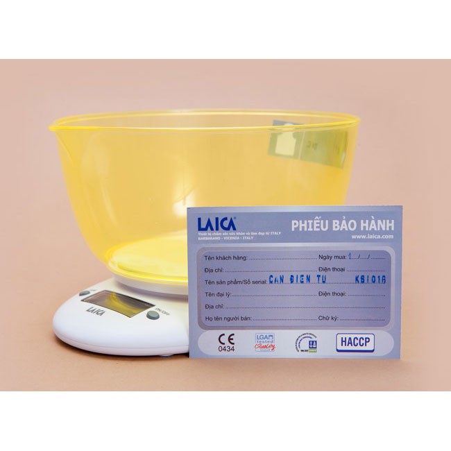 Cân điện tử nhà bếp Laica KS1016