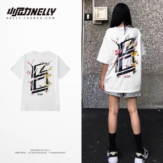 Áo thun tay lỡ 3803 nelly dáng unisex form rộng the shirt you need