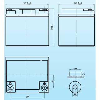 [Hoả Tốc] Ắc quy Vision 6FM40E-X 12V 40Ah - (PDC-TECH)