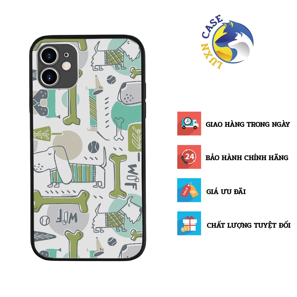 ốp 12 PRO yêu thích In Hình Con Chó LUXN Iphone 6/6S/6Plus/6Splus/7/7Plus/8/8Plus/X/Xs/Xr/Xsmax/11/11Pr PAT20210627