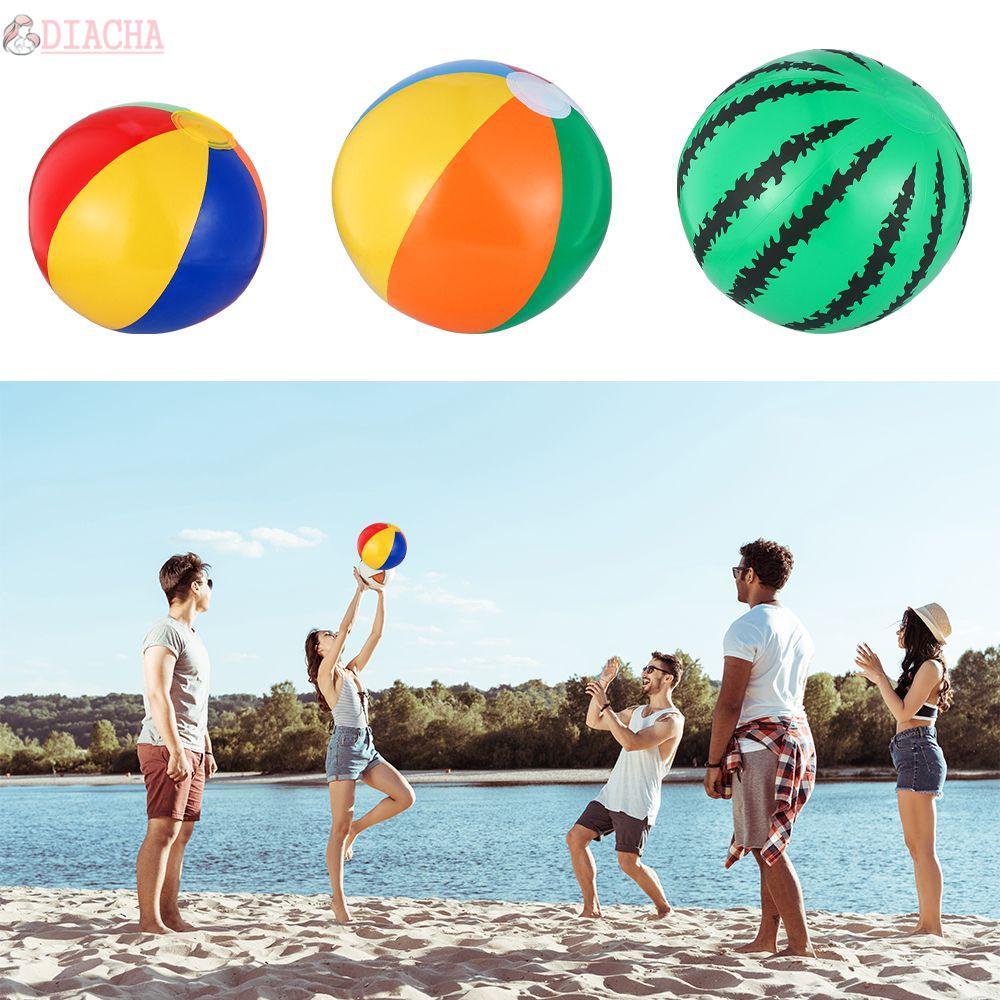 Inflatable Beach Ball Multicolor Swimming Pool Toys For Kids