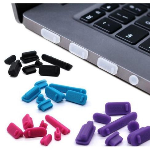[Bộ 13 chi tiết] Nút Chống Bụi Laptop - Nút nhựa bảo vệ khe giắc cắm laptop (Màu Sắc Ngẫu Nhiên)