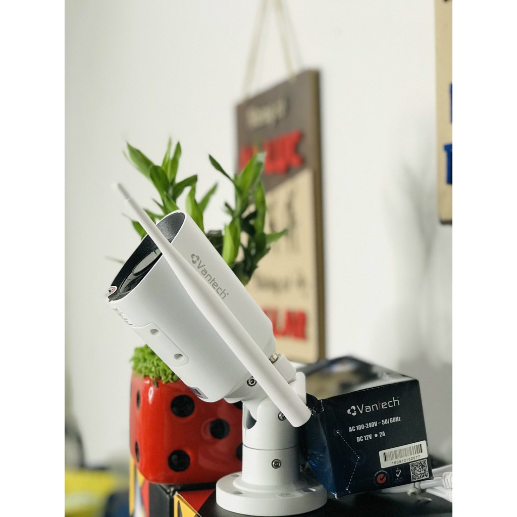 [Chính hãng] CAMERA bullet wifi cực nét full HD 4.0MP - Chính hãng Vantech AI-V2031C | BigBuy360 - bigbuy360.vn