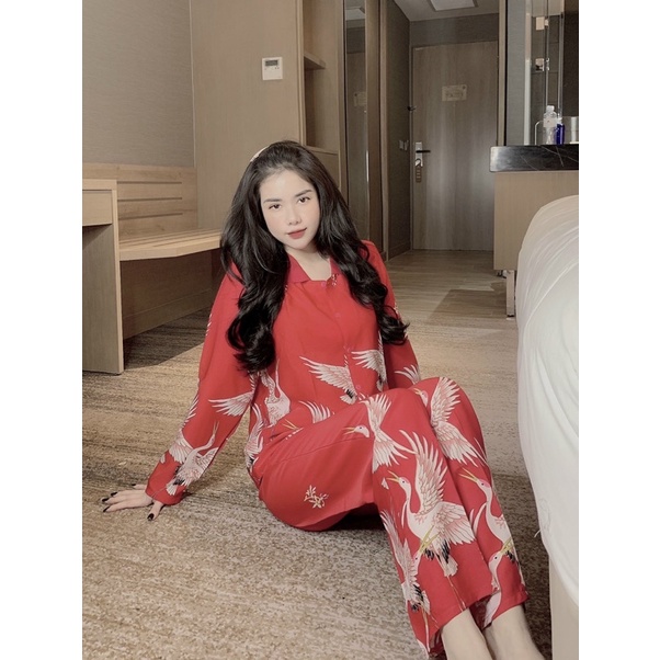 Bộ Lụa Mango Tay Dài Siêu Hot [cao cấp][kèm ảnh thật]