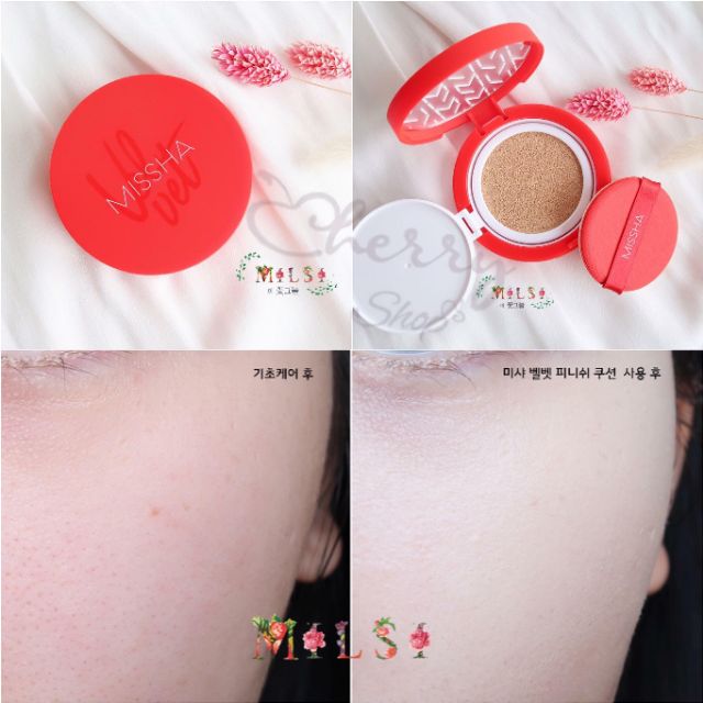 Phấn nước Missha Vvet Finish Cushion Spf50/PA+++