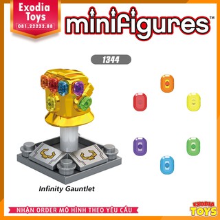 Xếp hình minifigure găng tay vô cực Thanos X1344