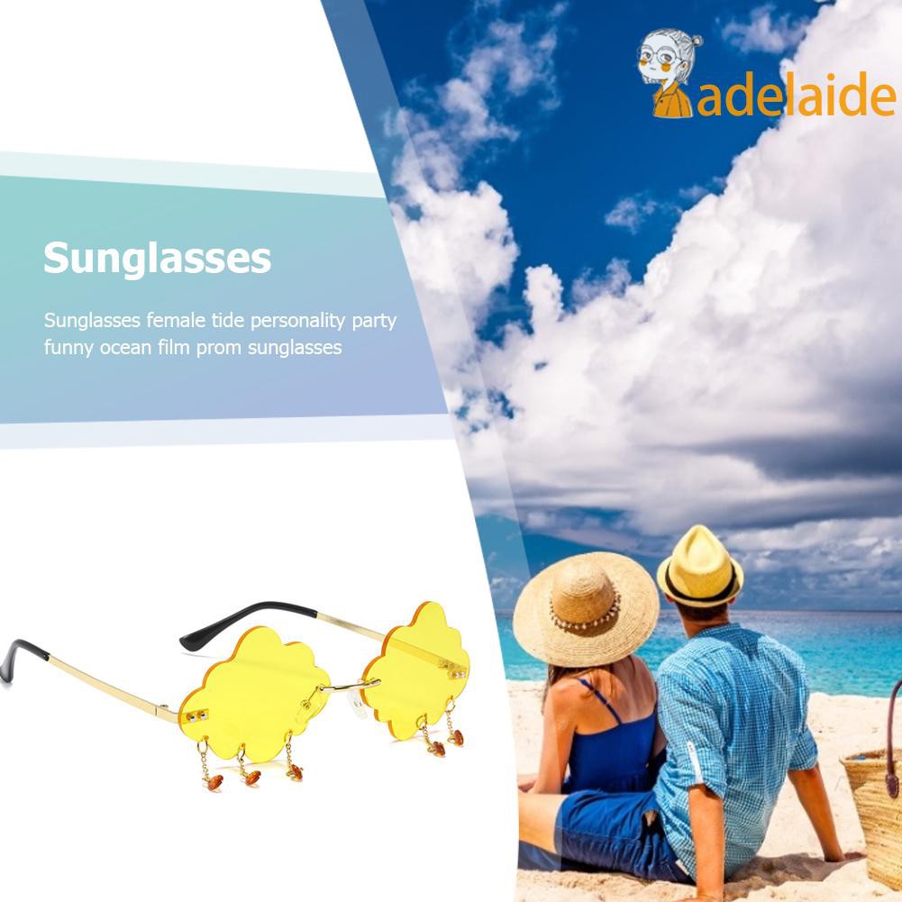 Kính Mát Gọng Kim Loại Hình Đám Mây Phong Cách Vintage | BigBuy360 - bigbuy360.vn