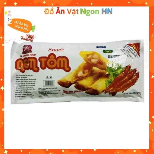 Combo 5 Gói Nem Tôm Đồ Ăn Vặt Cay Ngon Hấp Dẫn Giá Rẻ Cổng trường