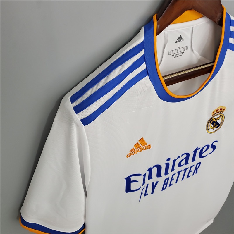 Áo Thun Bóng Đá Real Madrid 2021-2022 Chất Lượng Cao