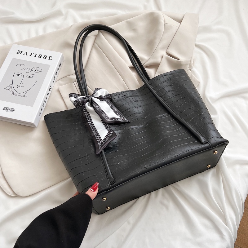 Túi tote Cỡ Lớn Họa Tiết Đá Đơn Giản Thời Trang Cao Cấp Cho Nữ