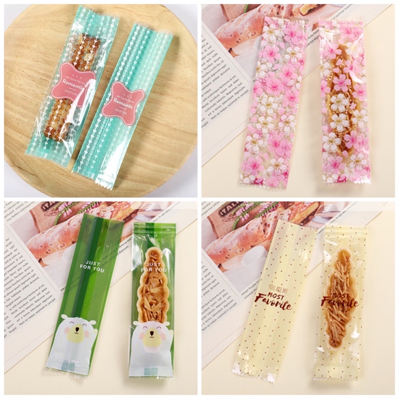50 túi đựng bánh đế thuyền (4 mẫu)
